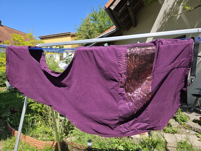 Thermomaster Fleece Ausreitdecke 145 Glitzer Lila, Thermomaster 145 Ausreitdecke, Andrea, Horse Blankets, Sheets & Coolers, Regensburg 