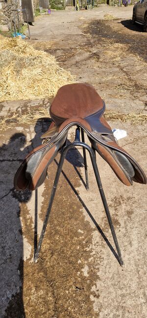 Thorowgood cob gp t4 18" brown, Thorowgood  COB GP t4, Katie Taylor , All Purpose Saddle, Torpoint / Plymouth , Image 4