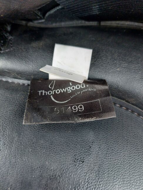 Thorowgood Dressursattel hoher Widerrist HART 17,5", Thorowgood  Dressursattel , Kerstin , Dressage Saddle, Cham, Image 2