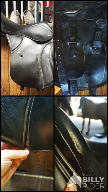 Thorowgood mpj t8 saddle 16.5, Thorowgood  Mpj , Stacey Ellard, Jumping Saddle, Winsham, Chard, Image 10