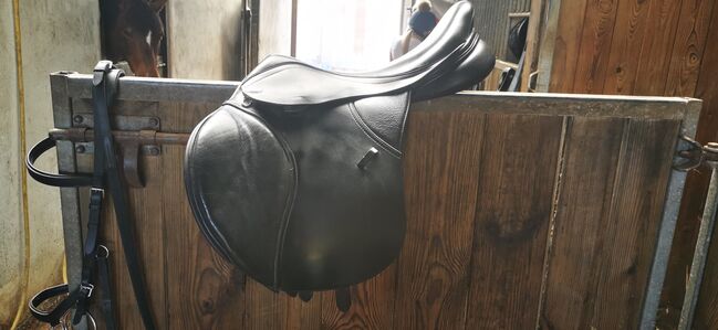 Thorowgood mpj t8 saddle 16.5, Thorowgood  Mpj , Stacey Ellard, Jumping Saddle, Winsham, Chard, Image 9