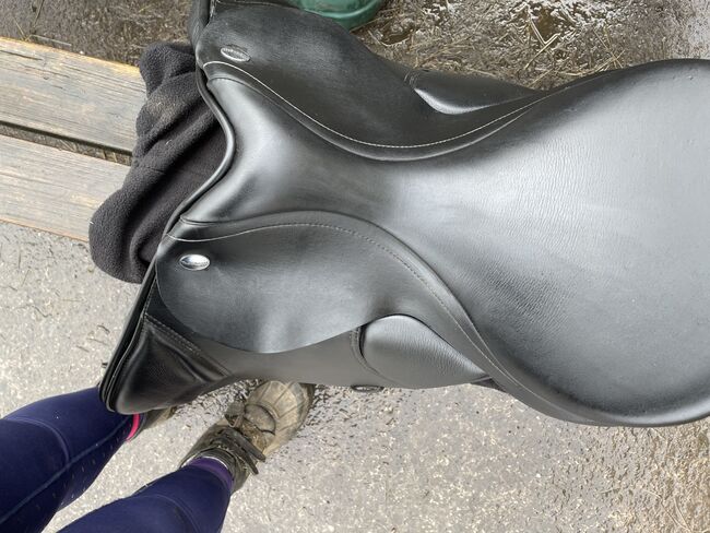 Thorowgood T8 high wither black 17.5 saddle, Thorowgood T8, Nadia Thomas , All Purpose Saddle, Swansea , Image 3