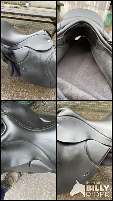 Thorowgood T8 high wither black 17.5 saddle, Thorowgood T8, Nadia Thomas , All Purpose Saddle, Swansea , Image 10