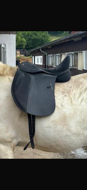 Verkaufe 17,5 Zoll Sattel, Huber, Lambskin Pad, Mühlhausen 
