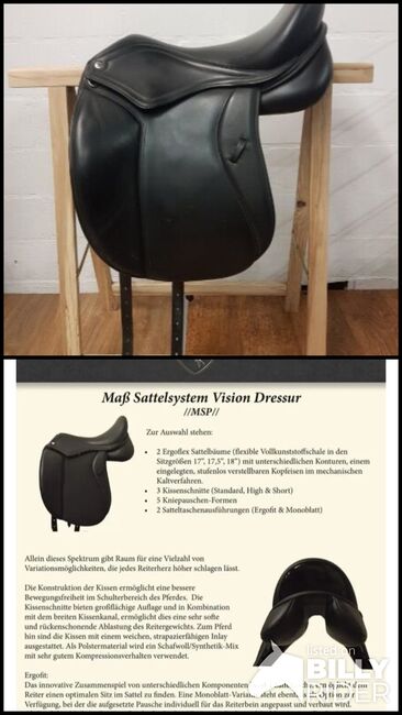 Verkaufe   Dressursattel Sattlerei Preiss, Preiss  MSP Dressursattel, Pinzgauer, Dressage Saddle, Rheinfelden 1, Image 3