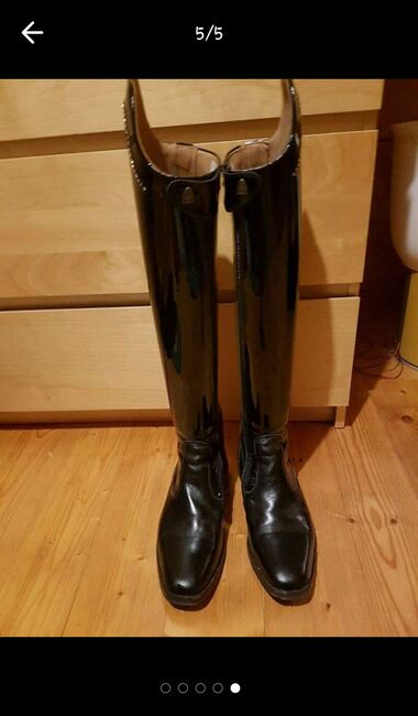 Maßstiefel Lack Strass Gr. 39, Jolly Jumper Lackreitstiefel, Sabine Panis, Riding Boots, Wiener Neustadt , Image 6