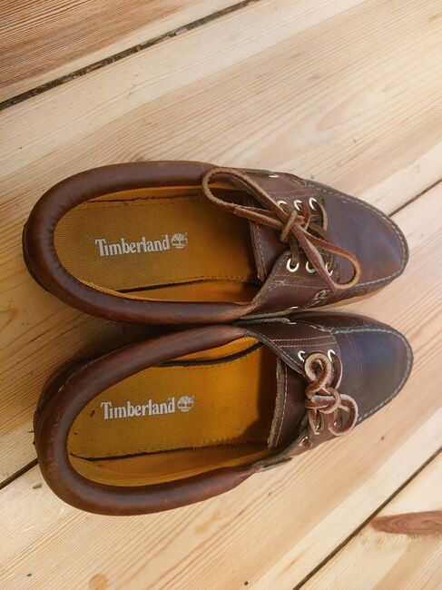 Timberland Damen Halbschuhe Gr. 41, Timberland 3-EYE LUG HANDGENÄHTER BOOTSSCHUH FÜR DAMEN, Antonia R., Reitschuhe & Stallschuhe, Berlin, Abbildung 4