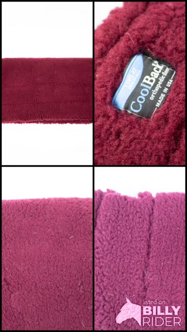 Toklat Cool Back Standard Pad Burgundy 30×32, Toklat Cool Back Standard Pad, myMILLA (myMILLA | Jonas Schnettler), Westernpads, Pulheim, Abbildung 6