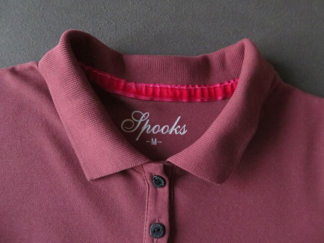 Tolles Spooks Poloshirt Gr. M Langarm dark rose NEU ohne Etikett, Spooks, sunnygirl, Koszulki i t-shirty, München