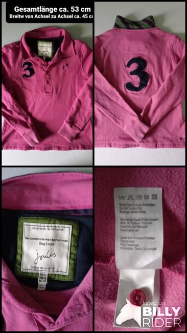 ⭐Tom Joules/Langarm-Poloshirt M in pink⭐, Tom Joules, Familie Rose, Oberteile, Wrestedt, Abbildung 7