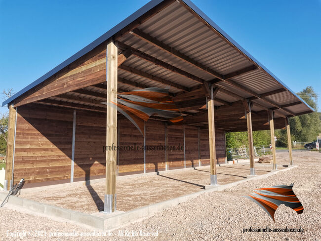 TOP-Angebot: Pferdeunterstand, Weideunterstand & Offenstall kaufen - Weidehütte, AUSSENBOXEN Pferdeunterstand - Weideunterstand - Unterstand - Offenstall bauen, AUSSENBOXEN (AUSSENBOXEN Sp. z o.o.), Paddock-, Boxen- & Stallmatten, Wałcz, Abbildung 4
