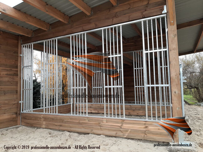 TOP-Angebot: Pferdeunterstand, Weideunterstand & Offenstall kaufen - Weidehütte, AUSSENBOXEN Pferdeunterstand - Weideunterstand - Unterstand - Offenstall bauen, AUSSENBOXEN (AUSSENBOXEN Sp. z o.o.), Paddock-, Boxen- & Stallmatten, Wałcz, Abbildung 7