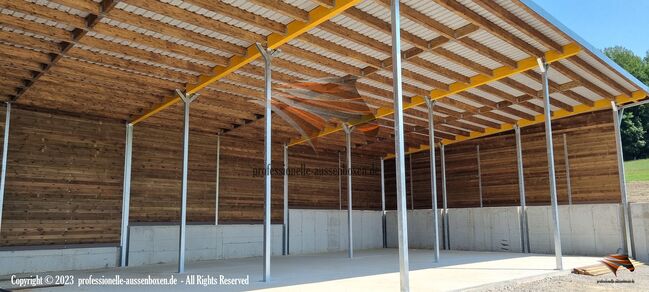 TOP-Angebot: Pferdeunterstand, Weideunterstand & Offenstall kaufen - Weidehütte, AUSSENBOXEN Pferdeunterstand - Weideunterstand - Unterstand - Offenstall bauen, AUSSENBOXEN (AUSSENBOXEN Sp. z o.o.), Paddock-, Boxen- & Stallmatten, Wałcz, Abbildung 11