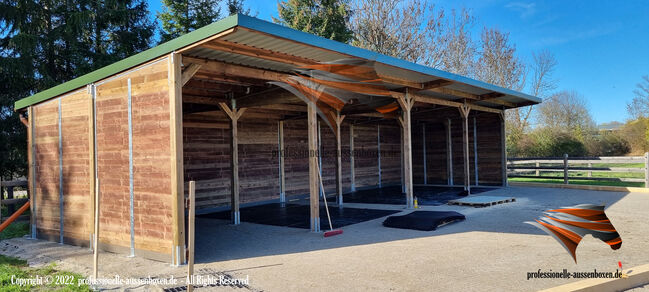 TOP-Angebot: Pferdeunterstand, Weideunterstand & Offenstall kaufen - Weidehütte, AUSSENBOXEN Pferdeunterstand - Weideunterstand - Unterstand - Offenstall bauen, AUSSENBOXEN (AUSSENBOXEN Sp. z o.o.), Paddock-, Boxen- & Stallmatten, Wałcz, Abbildung 12