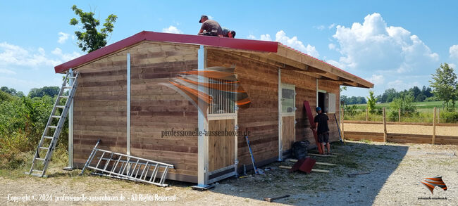 TOP Außenboxen - Pferdestall bauen, Pferdebox, Offenstall kaufen, Unterstand & Weidehütte, AUSSENBOXEN PFERDESTALL - PFERDEBOXEN - STALLUNGEN, AUSSENBOXEN (AUSSENBOXEN Sp. z o.o.), Horse & Stable Mats, Wałcz, Image 13