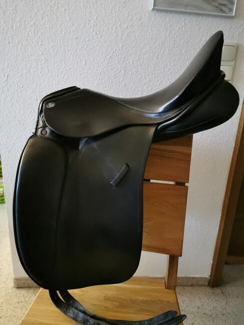 Top Dressursattel 17,5, Kieffer München Dressursattel , Angela Fritz , Dressage Saddle, Schwangau