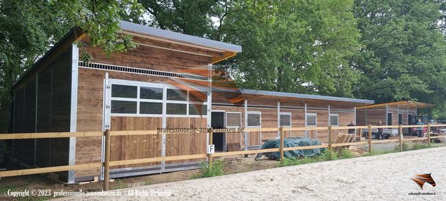 TOP Pferdestall bauen - Pferdeboxen Außenboxen, Stallungen und Weidehütte pferd, Offenstall kaufen,, AUSSENBOXEN PFERDESTALL - PFERDEBOXEN, AUSSENBOXEN, Horse & Stable Mats, Wałcz, Image 8