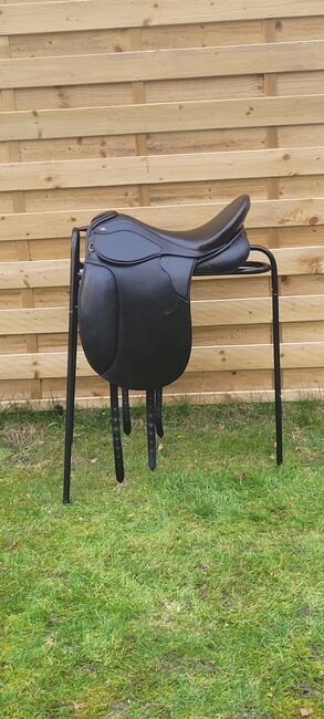 ***TOP*** Jorge Canaves JC Dressursattel 17,5 Zoll 32er KW schwarz, Jorge Canaves , Line Backsen, Dressage Saddle, Hamburg, Image 11