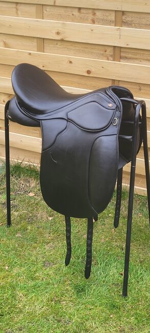 ***TOP*** Jorge Canaves JC Dressursattel 17,5 Zoll 32er KW schwarz, Jorge Canaves , Line Backsen, Dressage Saddle, Hamburg, Image 16