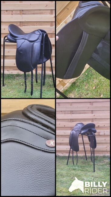 ***TOP*** Jorge Canaves JC Dressursattel 17,5 Zoll 32er KW schwarz, Jorge Canaves , Line Backsen, Dressage Saddle, Hamburg, Image 18