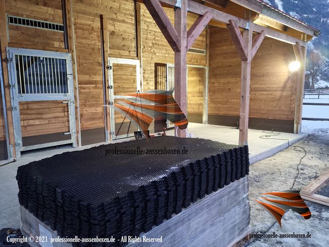 TOP Große Stallmatten - Boxenmatten, Puzzlematten, Paddockmatten, Gummimatten, Pferdematte,, AUSSENBOXEN Stallmatten - Paddockmatten - Gummimatten - Boxenmatten, AUSSENBOXEN, Horse & Stable Mats, Wałcz, Image 9