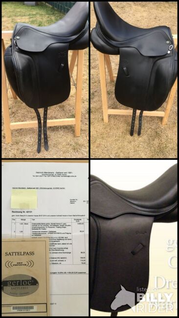 Top-Mass-Sattel, Gerloc Genius Dressage, Jörg Roth , Dressage Saddle, Korschenbroich , Image 5