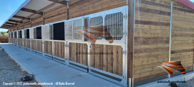 TOP Pferdestall bauen - Pferdebox, Außenboxen, Stallungen, Weidehütte & Offenstall kaufen, AUSSENBOXEN PFERDESTALL - PFERDEBOXEN - STALLUNGEN, AUSSENBOXEN (AUSSENBOXEN Sp. z o.o.), Horse & Stable Mats, Wałcz, Image 3