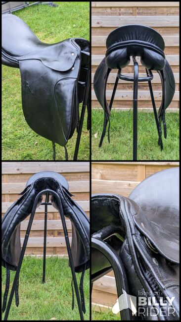 ***TOP*** Passier Dressursattel 18 Zoll schwarz Lifterkissen, Passier Optimum, Line Backsen, Dressage Saddle, Hamburg, Image 18