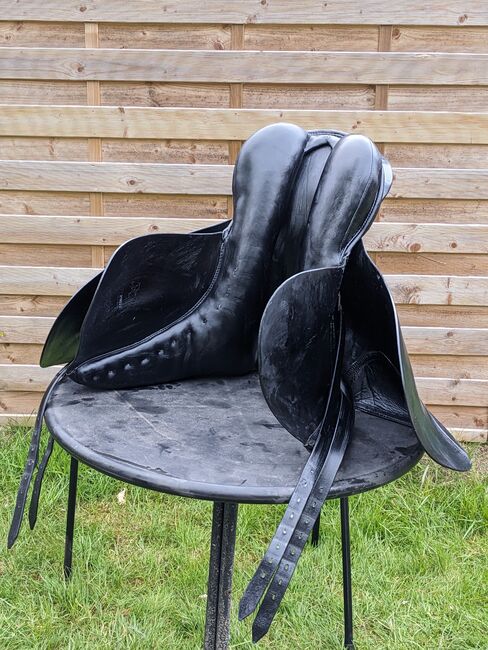 ***TOP*** Passier Dressursattel 18 Zoll schwarz Lifterkissen, Passier Optimum, Line Backsen, Dressage Saddle, Hamburg, Image 17