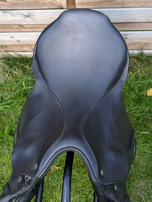 ***TOP*** Passier Springsattel 17,5" Zoll schwarz Markus Ehning Vorgängermodell, Passier Pegasus, Line Backsen, Jumping Saddle, Hamburg, Image 8