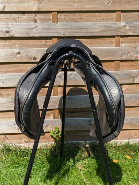 ***TOP*** Passier Springsattel 17,5" Zoll schwarz Markus Ehning Vorgängermodell, Passier Pegasus, Line Backsen, Jumping Saddle, Hamburg, Image 21