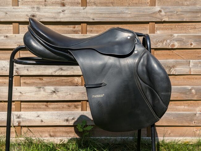 ***TOP*** Passier Springsattel 17,5" Zoll schwarz Markus Ehning Vorgängermodell, Passier Pegasus, Line Backsen, Jumping Saddle, Hamburg, Image 20