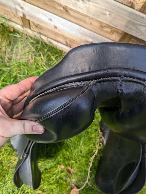 ***TOP*** Passier Springsattel 17,5" Zoll schwarz Markus Ehning Vorgängermodell, Passier Pegasus, Line Backsen, Jumping Saddle, Hamburg, Image 16