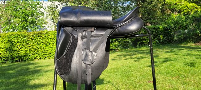 ***TOP*** Passier Patron Dressursattel 17,5 Zoll 33er KW schwarz, Passier Patron, Line Backsen, Dressage Saddle, Hamburg, Image 15