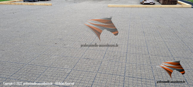 TOP Kunststoffmatten | Paddockplatten | Paddockgitter | Rasengitter | Rasenwaben | Kiesgitter, AUSSENBOXEN Paddockplatten - Rasengitter - Paddockmatten - Kiesgitter, AUSSENBOXEN (AUSSENBOXEN), Horse & Stable Mats, Wałcz, Image 10