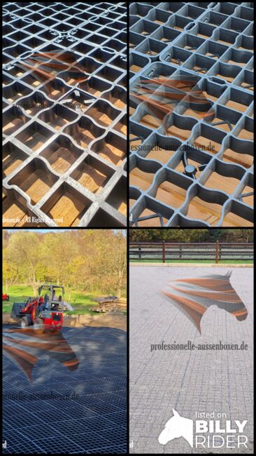 Top-Qualität Paddockplatten | Rasengitter | Paddockmatten | Bodengitter | Kiesgitter | Bodenplatten, AUSSENBOXEN Paddockplatten | Rasengitter | Kiesgitter, AUSSENBOXEN (AUSSENBOXEN), Horse Stables, Wałcz, Image 34