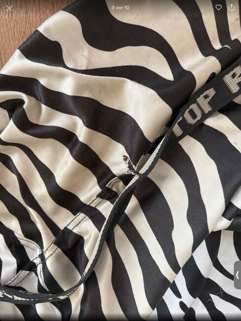 Topreiter Ekzemdecke Zebra Randalin, Topreiter  Randalin , Luisa S., Horse Blankets, Sheets & Coolers, Dortmund, Image 3