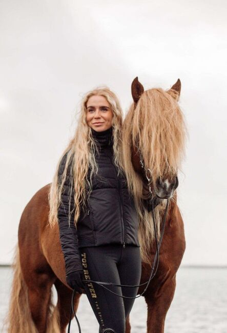 Topreiter Jacke Reitjacke Steppjacke Winterjacke Isländer Reiten, Topreiter KATLA, volvomicha, Kurtki jeździeckie i kamizelki, Weilerswist