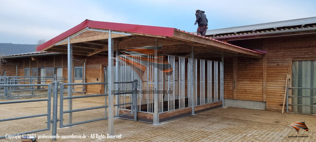 TOP Unterstand für Pferde - Pferdeunterstand, Weideunterstand, Weidehütte pferd, Offenstall bauen,, AUSSENBOXEN Pferdeunterstand - Weideunterstand - Unterstand, AUSSENBOXEN (AUSSENBOXEN), Horse & Stable Mats, Wałcz, Image 26