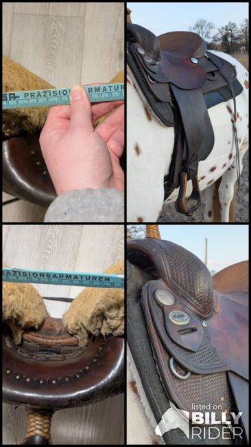 **TOP** Westernsattel Diamond C 16 Zoll Quarterhorsebaum Fork 02, Diamond C , Line Backsen, Siodło westernowe , Hamburg, Image 20