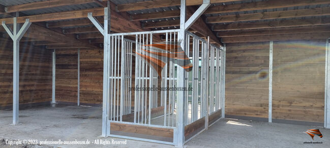 TOP Stallbau - Pferdestall, Außenboxen, Pferdebox und Offenstall, Unterstand & Stallungen, AUSSENBOXEN PFERDESTALL - PFERDEBOXEN - STALLUNGEN, AUSSENBOXEN (AUSSENBOXEN Sp. z o.o.), Horse & Stable Mats, Wałcz, Image 47
