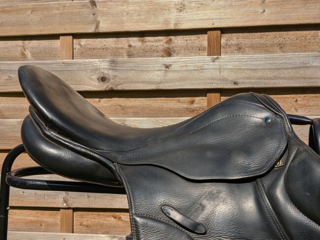 ***TOP*** Stübben Springsattel S Edelweiss de Luxe doubliert 18,5" Zoll, Stübben S Edelweiss de Luxe, Line Backsen, Jumping Saddle, Hamburg, Image 10