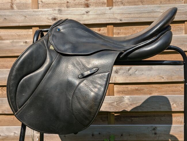 ***TOP*** Stübben Springsattel S Edelweiss de Luxe doubliert 18,5" Zoll, Stübben S Edelweiss de Luxe, Line Backsen, Jumping Saddle, Hamburg, Image 16