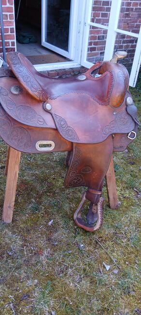 Top Westernsattel Billy Cook, Reiner, FQ Baum, 64 cm, Billy Cook  Reiner, Sabine , Western Saddle, Roseburg, Image 12