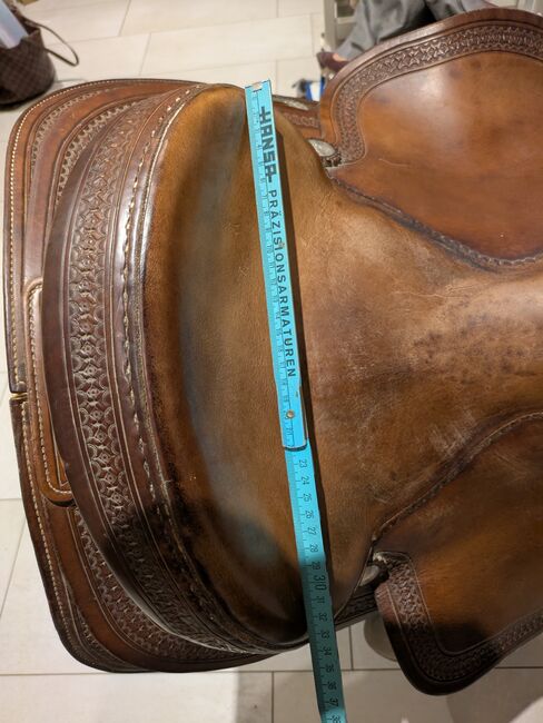☆TOP☆ Westernsattel Diamond C 16 Zoll XFQ Fork 04 Butterfly Skirt, Diamond C , Line Backsen, Western Saddle, Hamburg, Image 11