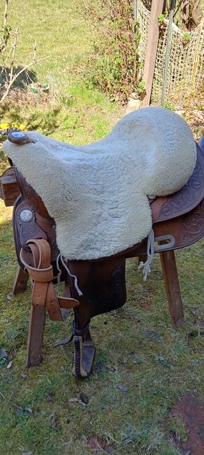 Top Westernsattel Billy Cook, Reiner, FQ Baum, 64 cm, Billy Cook  Reiner, Sabine , Western Saddle, Roseburg, Image 4