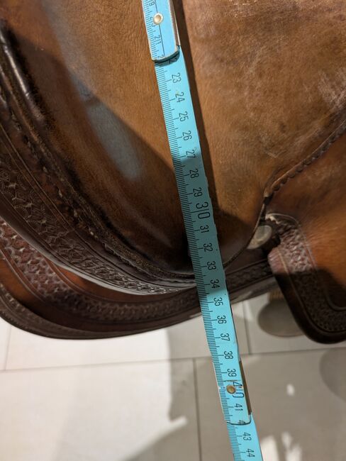 ☆TOP☆ Westernsattel Diamond C 16 Zoll XFQ Fork 04 Butterfly Skirt, Diamond C , Line Backsen, Western Saddle, Hamburg, Image 12