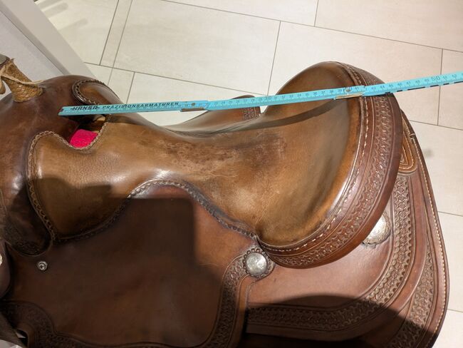☆TOP☆ Westernsattel Diamond C 16 Zoll XFQ Fork 04 Butterfly Skirt, Diamond C , Line Backsen, Western Saddle, Hamburg, Image 9
