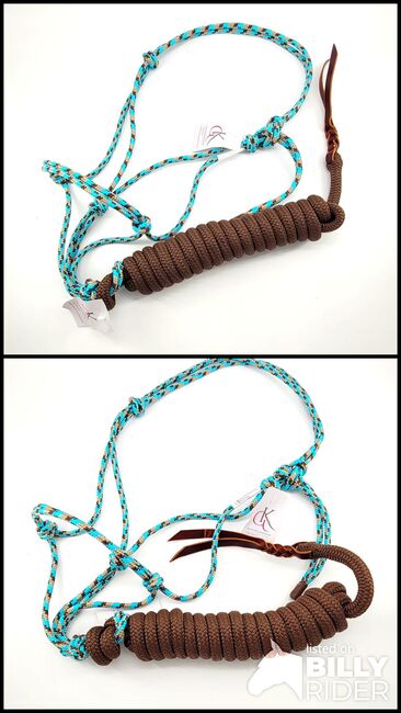 Top Knotenhalfter WB und XFULL mit Bodenarbeitsseil, Maya (Swisshorseshop), Halters, Frauenfeld, Image 3