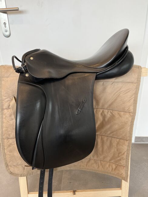 TOP! PASSIER Grand Gilbert DressurSattel schwarz 17 Zoll, Passier Grand Gilbert, Sabrina, Dressage Saddle, Geisenheim, Image 3